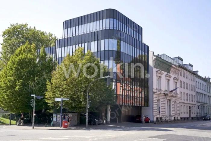 Büro mieten Hamburg-Ottensen: Alnwick-Harmstorf-Haus, Klopstockstraße 1. Foto 4