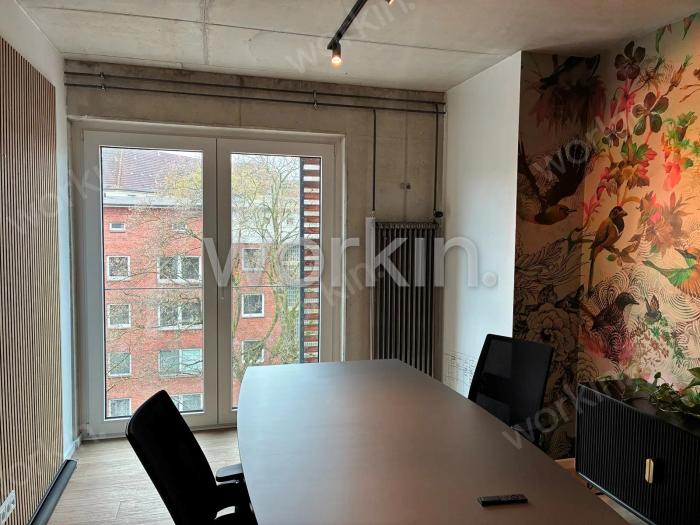 Büro mieten Hamburg-Barmbek-Süd: Loftbüro Alter Teichweg, Alter Teichweg 11-13. nahe Hauptbahnhof. Foto 4