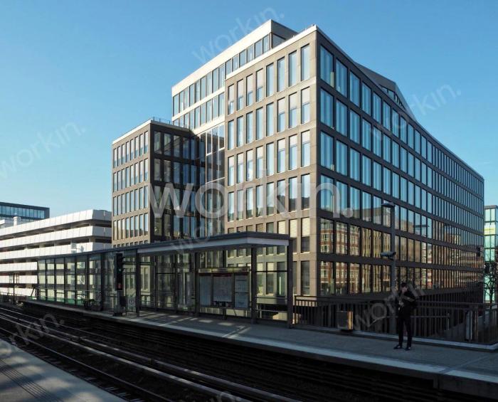 Büro mieten Hamburg-Neustadt: les eins, Ludwig-Erhard-Straße 1. nahe Hauptbahnhof. Foto 3