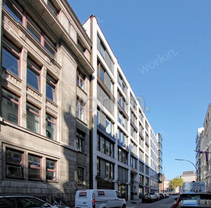 Büro mieten Hamburg-Altstadt (City): Passat Haus, Raboisen 6. nahe Kunsthalle. Foto 2