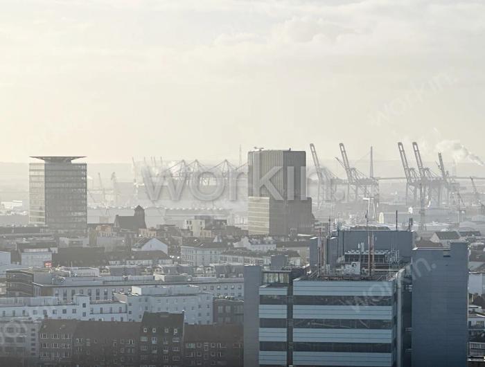 Büro mieten Hamburg-St. Pauli: Astraturm, Zirkusweg 2. nahe Hauptbahnhof