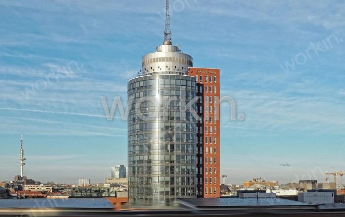 Büro mieten Hamburg-HafenCity: Columbus Haus, Am Sandtorkai 38-41. nahe Elbphilharmonie