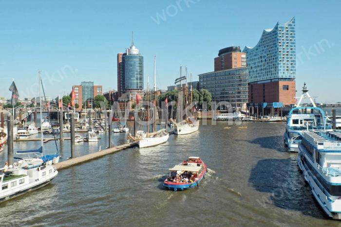Büro mieten Hamburg-HafenCity: Columbus Haus, Am Sandtorkai 38-41. nahe Elbphilharmonie. Foto 5