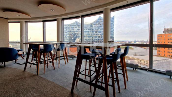 Büro mieten Hamburg-HafenCity: Columbus Haus, Am Sandtorkai 38-41. nahe Elbphilharmonie. Foto 2