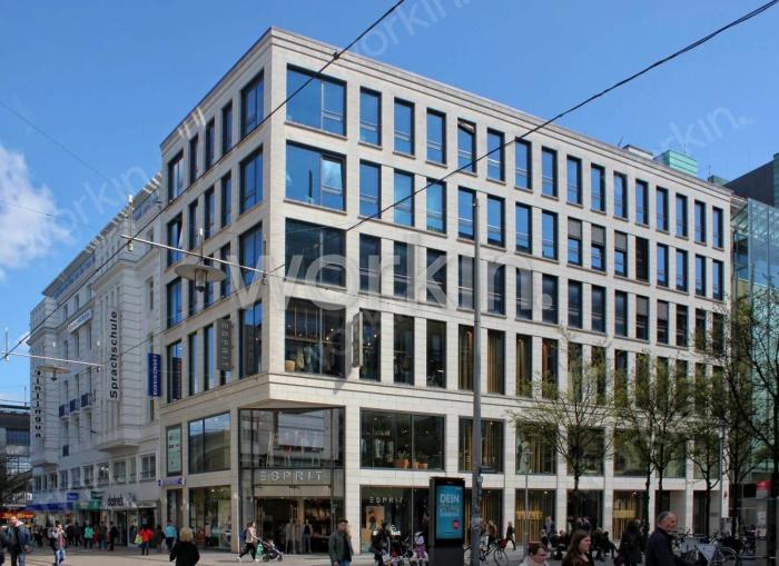 Büro mieten Hamburg-Altstadt (City): City-Ecklage, Spitalerstraße 3. nahe Hauptbahnhof. Foto 2