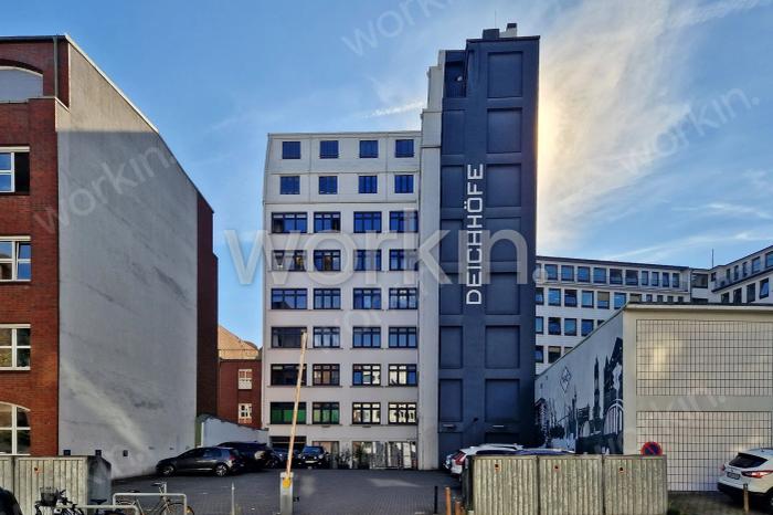 Büro mieten Hamburg-Altstadt (City): Deichhöfe, Deichstraße 48-50. nahe Hauptbahnhof
