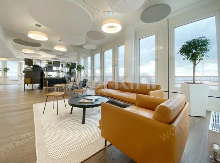Büro mieten Hamburg-HafenCity: Watermark, Überseeallee 10. nahe Hauptbahnhof. Foto 4