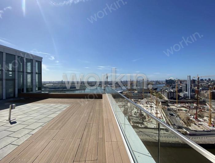Büro mieten Hamburg-HafenCity: Watermark, Überseeallee 10. nahe Hauptbahnhof. Foto 2