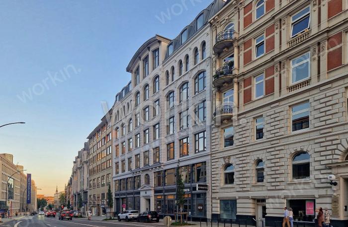 Büro mieten Hamburg-Neustadt: Universal Haus, Kaiser-Wilhelm-Straße 93. nahe Johannes-Brahms-Platz