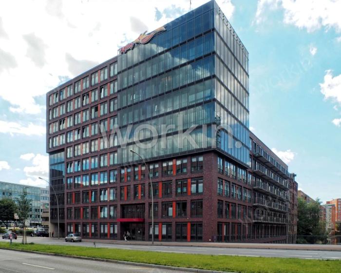 Büro mieten Hamburg-Hammerbrook: H82, Heidenkampsweg 82. nahe Süderstraße