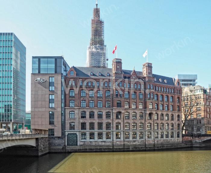Büro mieten Hamburg-Altstadt (City): Laeizhof, Trostbrücke 1. nahe Großer Burstah