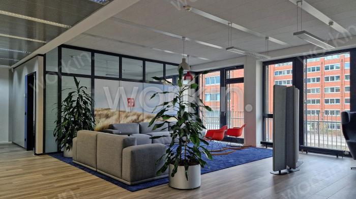 Büro mieten Hamburg-Hammerbrook: Haus am Mittelkanal, Wendenstraße 21. nahe Süderstraße. Foto 2