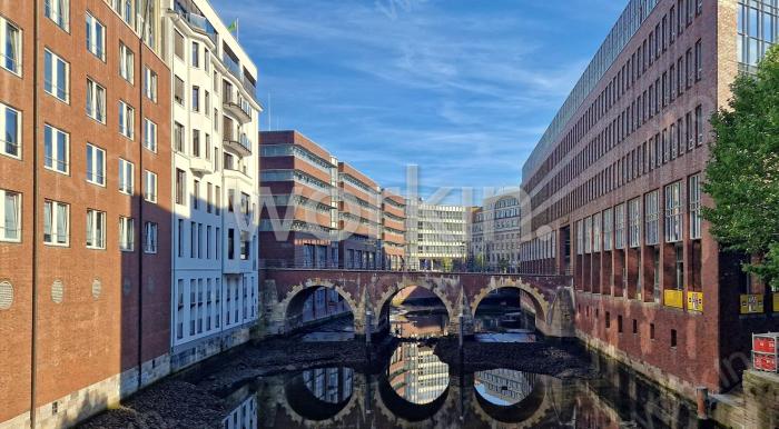 Büro mieten Hamburg-Neustadt: Fleetquartier, Herrengraben 1-5. nahe Rödingsmarkt. Foto 2