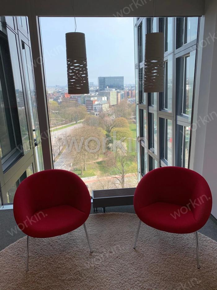 Büro mieten Hamburg-St. Pauli: Tanzende Türme, Reeperbahn 1. nahe Hauptbahnhof. Foto 4