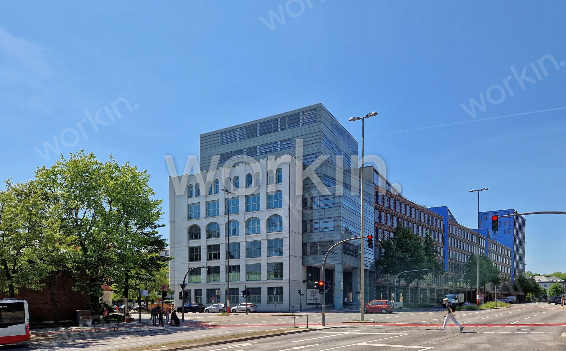 Büro mieten Hamburg-Neustadt: Hafenblick am Michel, Englische Planke 2. nahe Michaeliskirche. Foto 1