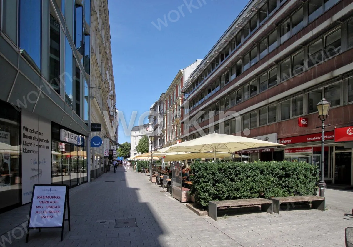 Büro mieten Hamburg-Neustadt: C41, Colonnaden 41. nahe Stephansplatz. Foto 4