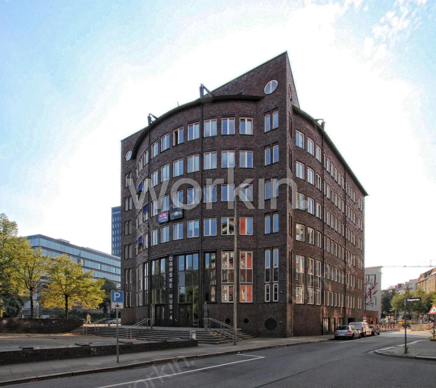 Büro mieten Hamburg-Altstadt (City): Danske Hus, Meßberg 4. nahe Hauptbahnhof. Foto 1