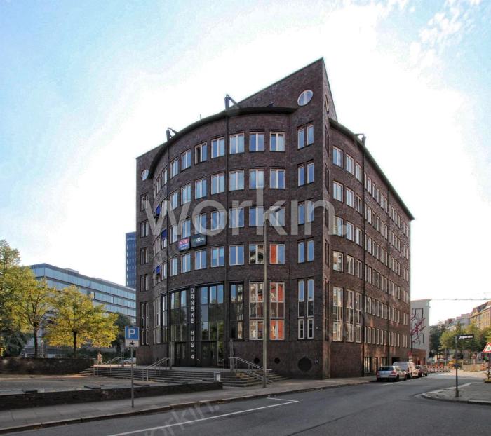 Büro mieten Hamburg-Altstadt (City): Danske Hus, Meßberg 4. nahe Hauptbahnhof