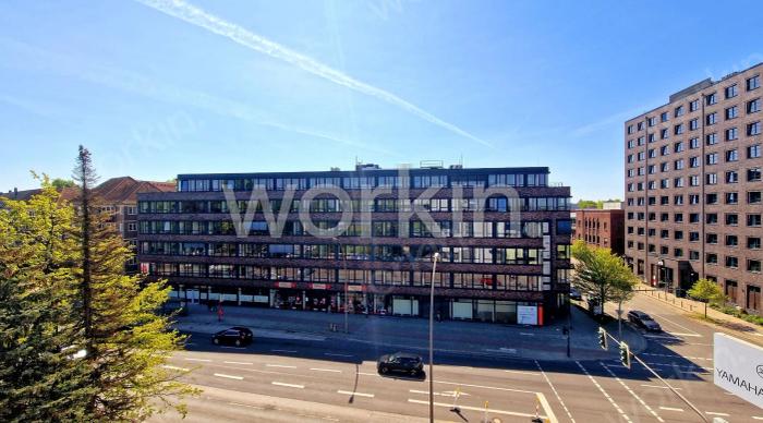 Büro mieten Hamburg-Eppendorf: Quartier am Zeughaus, Christoph-Probst-Weg 1-4. nahe Frickestraße