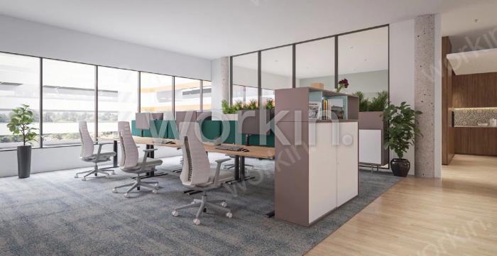 Büro mieten Hamburg-Barmbek-Süd: Humboldt Campus, Humboldtstraße 58-62. nahe Beethovenstraße. Foto 5