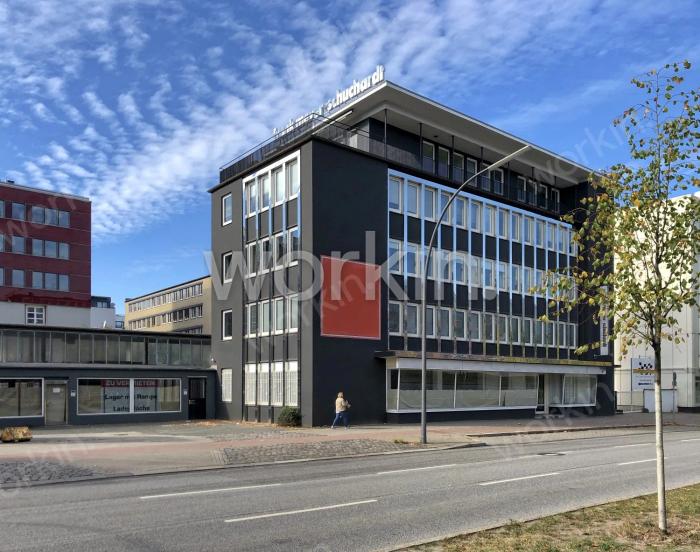 Büro mieten Hamburg-Hammerbrook: Einzelstück H48, Heidenkampsweg 48