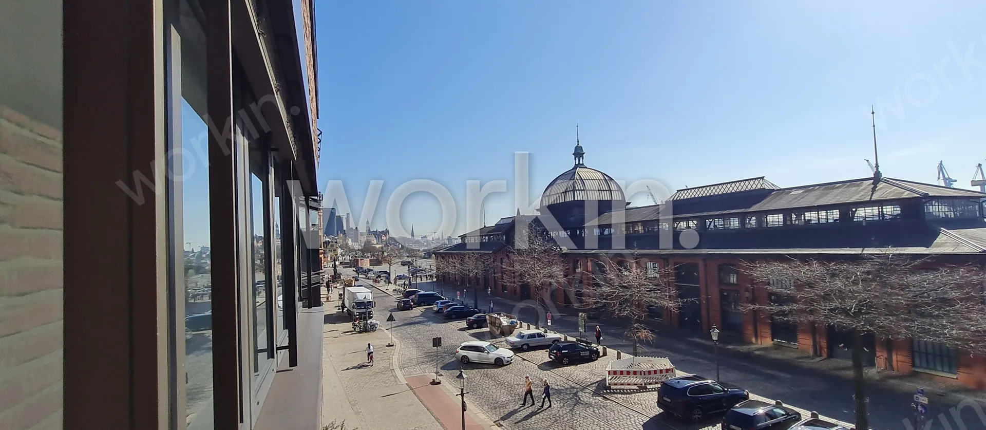 Büro mieten Hamburg-Altona: Retro-Elbblick, Große Elbstraße 38-42. nahe Hauptbahnhof. Foto 4