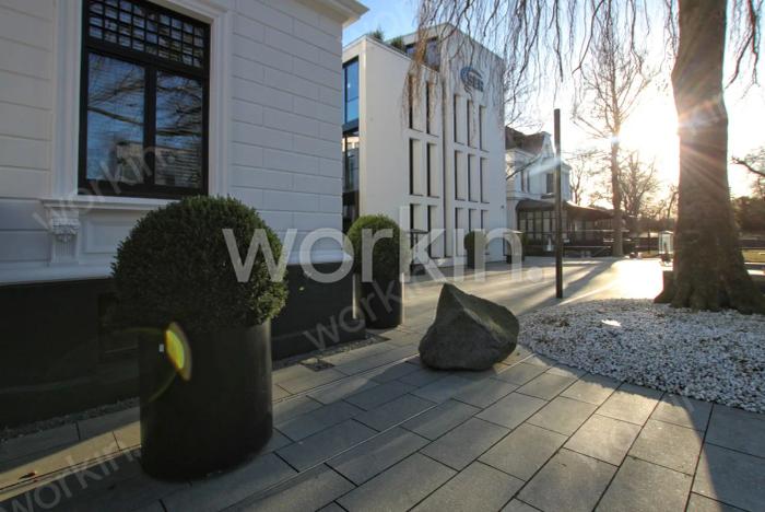Büro mieten Hamburg-Harvestehude: Campus am Mittelweg, Mittelweg 110 a-c. nahe Sophienterrasse. Foto 2