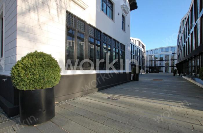 Büro mieten Hamburg-Harvestehude: Campus am Mittelweg, Mittelweg 110 a-c. nahe Sophienterrasse. Foto 3