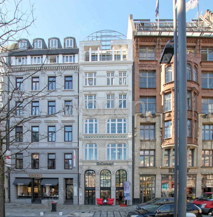Büro mieten Hamburg-Neustadt: Nicol-Hof, Gänsemarkt 33. nahe Dammtorbahnhof. Foto 3