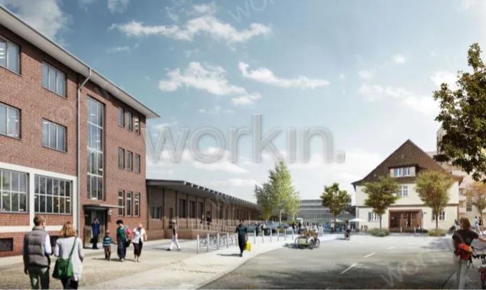 Büro mieten Hamburg-Altona: Querbühne, Harkortstraße 79. nahe Bahnhof Altona. Foto 5