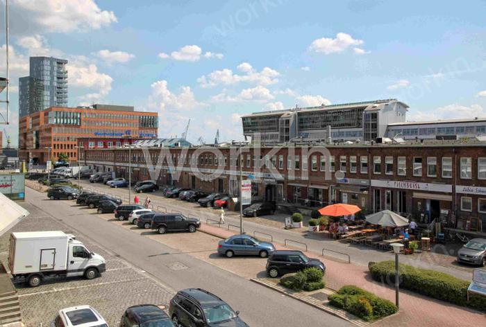 Büro mieten Hamburg-Altona: Fischmarkt Büros, Große Elbstraße 117-141. nahe Bahnhof Altona. Foto 2