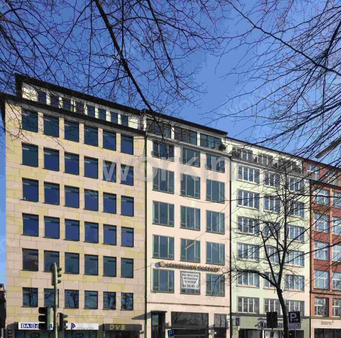 Büro mieten Hamburg-Altstadt (City): Kontor Ballindamm, Ballindamm 6. nahe Kunsthalle. Foto 3