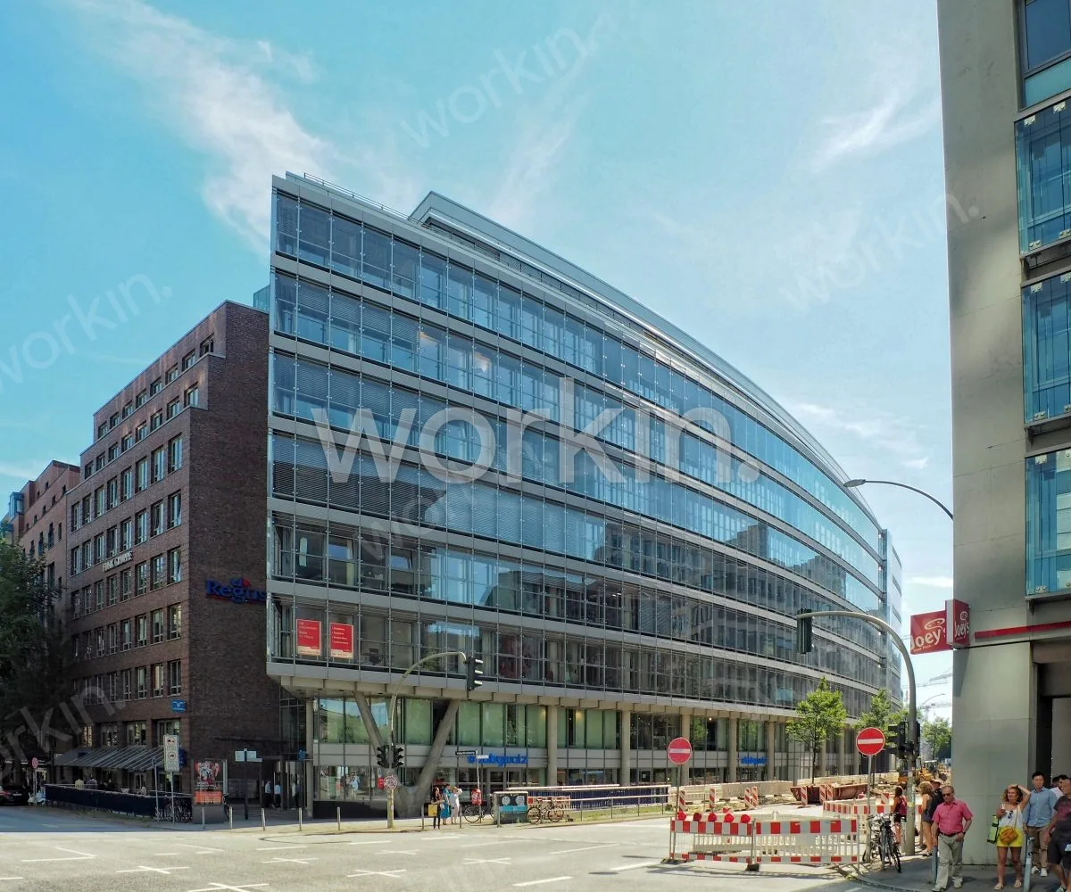 Büro mieten Hamburg-Neustadt: Valentinshof, Caffamacherreihe 8. nahe Gänsemarkt. Foto 3