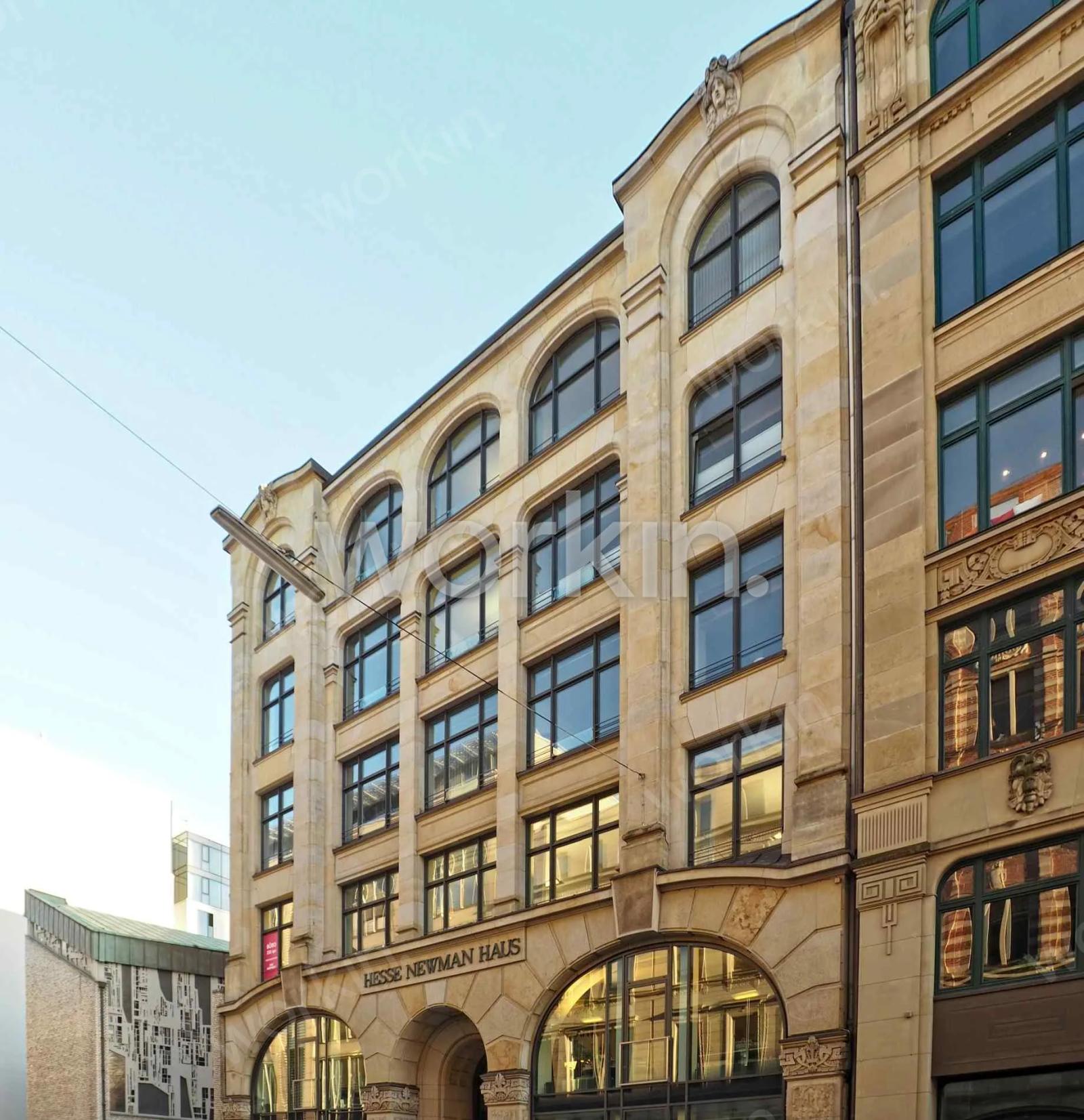 Büro mieten Hamburg-Altstadt (City): Hesse Newman Haus, Ferdinandstraße 25-27. nahe Gerhart-Hauptmann-Platz. Foto 1