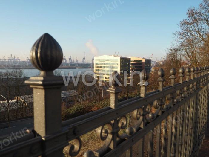 Büro mieten Hamburg-Ottensen: Columbia Twins, Große Elbstraße 273. nahe Neumühler Kirchenweg. Foto 2