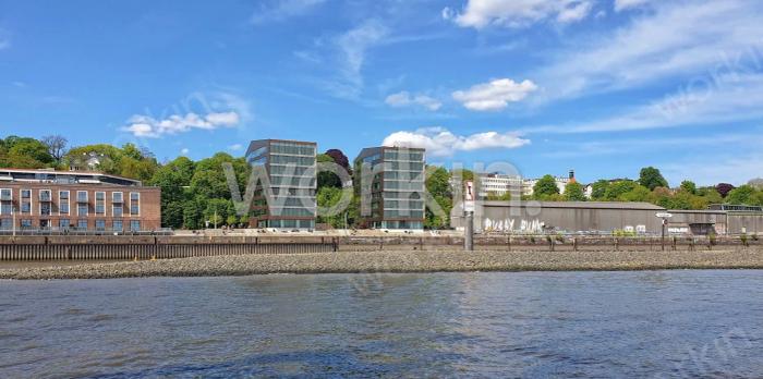 Büro mieten Hamburg-Ottensen: Columbia Twins, Große Elbstraße 273. nahe Neumühler Kirchenweg