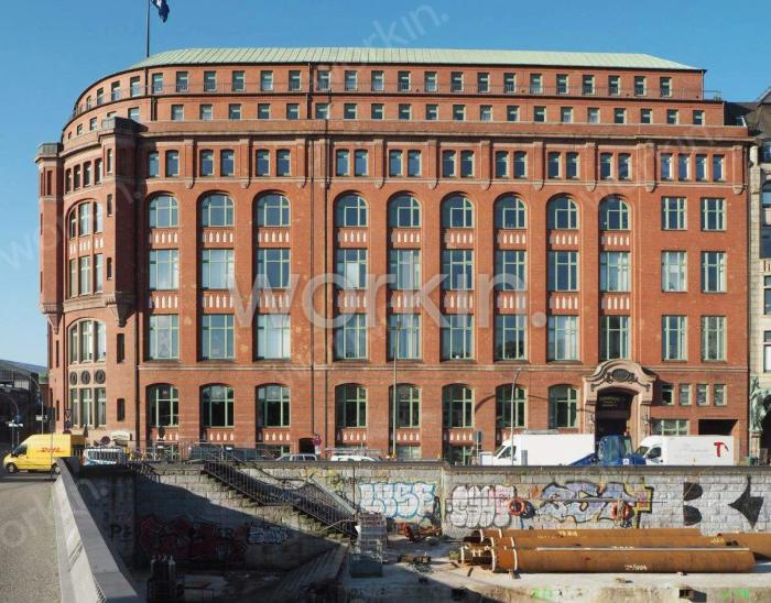 Büro mieten Hamburg-Neustadt: Slomanhaus, Baumwall 3. nahe Hauptbahnhof. Foto 4