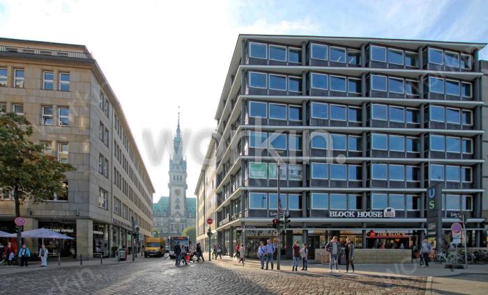 Büro mieten Hamburg-Altstadt (City): JUNGFERNSTIEG EINS, Jungfernstieg 1. nahe Hauptbahnhof