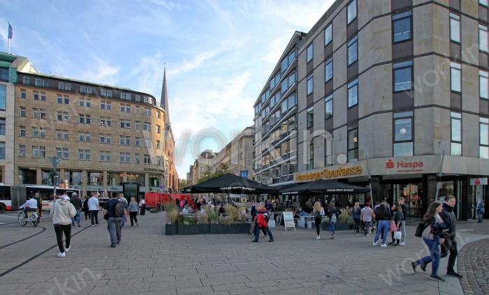 Büro mieten Hamburg-Altstadt (City): JUNGFERNSTIEG EINS, Jungfernstieg 1. nahe Hauptbahnhof. Foto 2