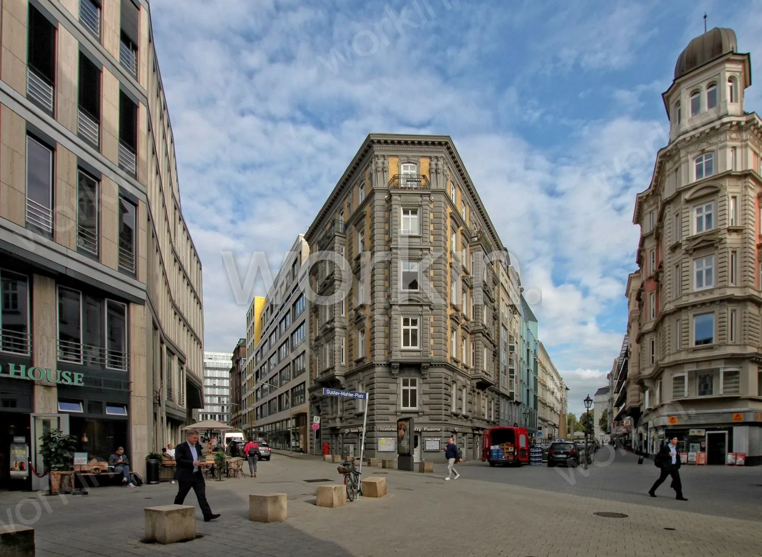 Büro mieten Hamburg-Neustadt: Colonnaden Altbau, Große Theaterstraße 37. Foto 4