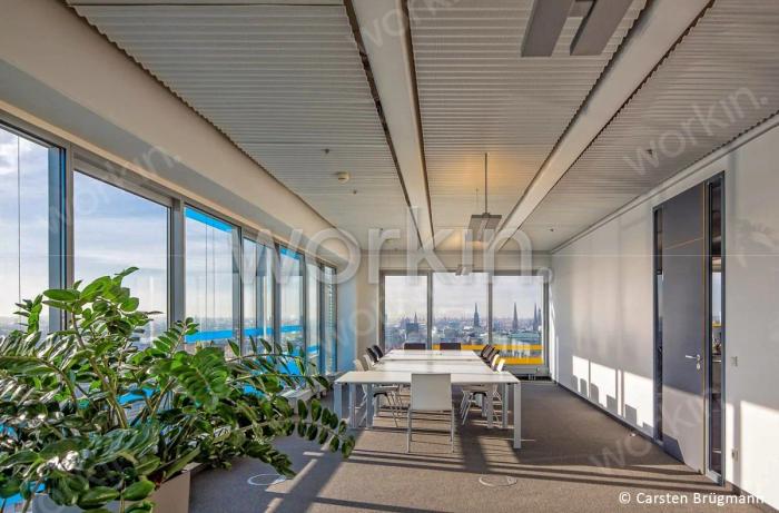 Büro mieten Hamburg-St. Georg: Berliner Tor Center, Beim Strohhause 17-31. nahe Hauptbahnhof. Foto 3