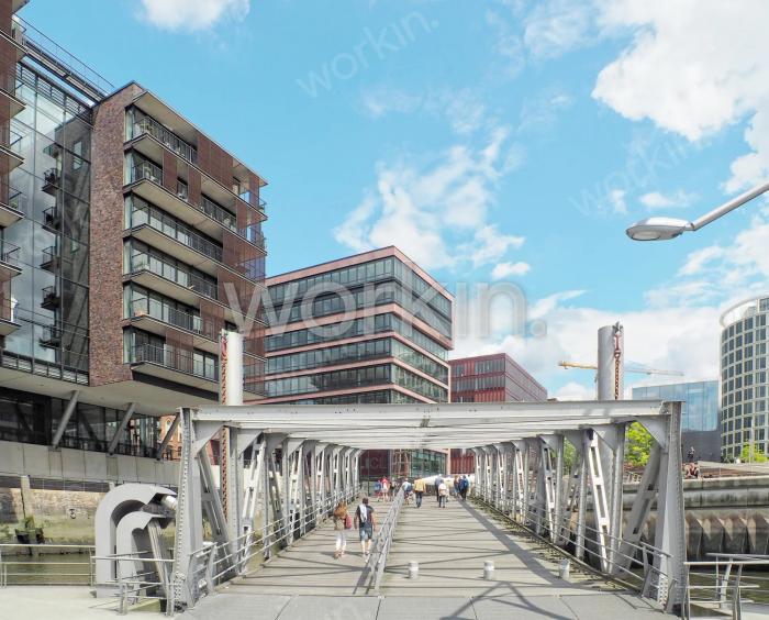 Büro mieten Hamburg-HafenCity: Quai54, Am Sandtorkai 54. nahe Hauptbahnhof