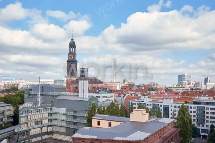 Büro mieten Hamburg-Neustadt: Elbe voraus, Stubbenhuk 3-7. nahe Hauptbahnhof. Foto 5