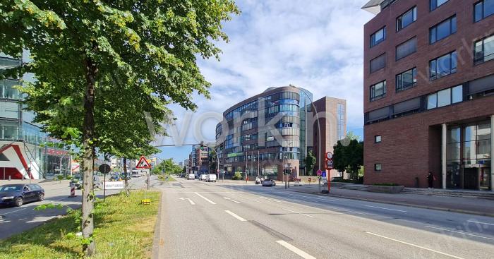 Büro mieten Hamburg-Hammerbrook: Kühle Fleetbüros, Heidenkampsweg 51-57. nahe Wendenstraße