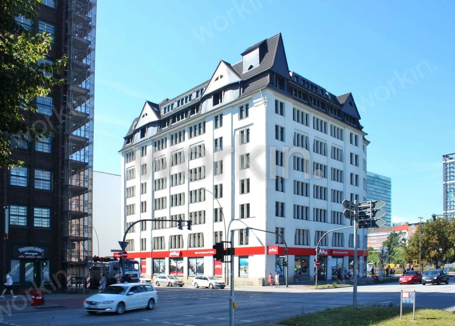 Büro mieten Hamburg-Hammerbrook: Kontor 218, Spaldingstraße 218. nahe Berliner Tor. Foto 1