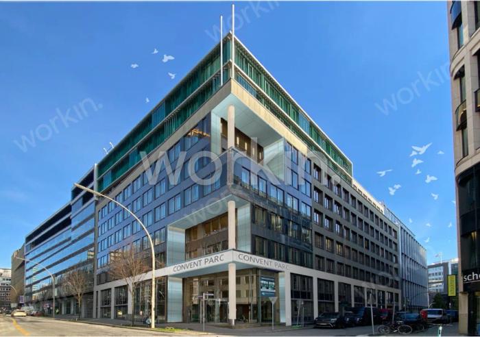 Büro mieten Hamburg-Neustadt: Cube 10, Fuhlentwiete 10-12. nahe Axel-Springer-Platz. Foto 3