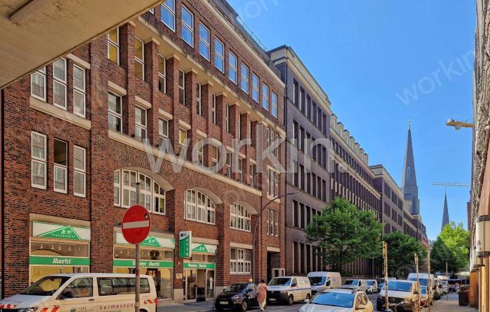 Büro mieten Hamburg-Altstadt (City): Bugenhagenhaus, Bugenhagenstraße 5. nahe Mönckebergstraße. Foto 3