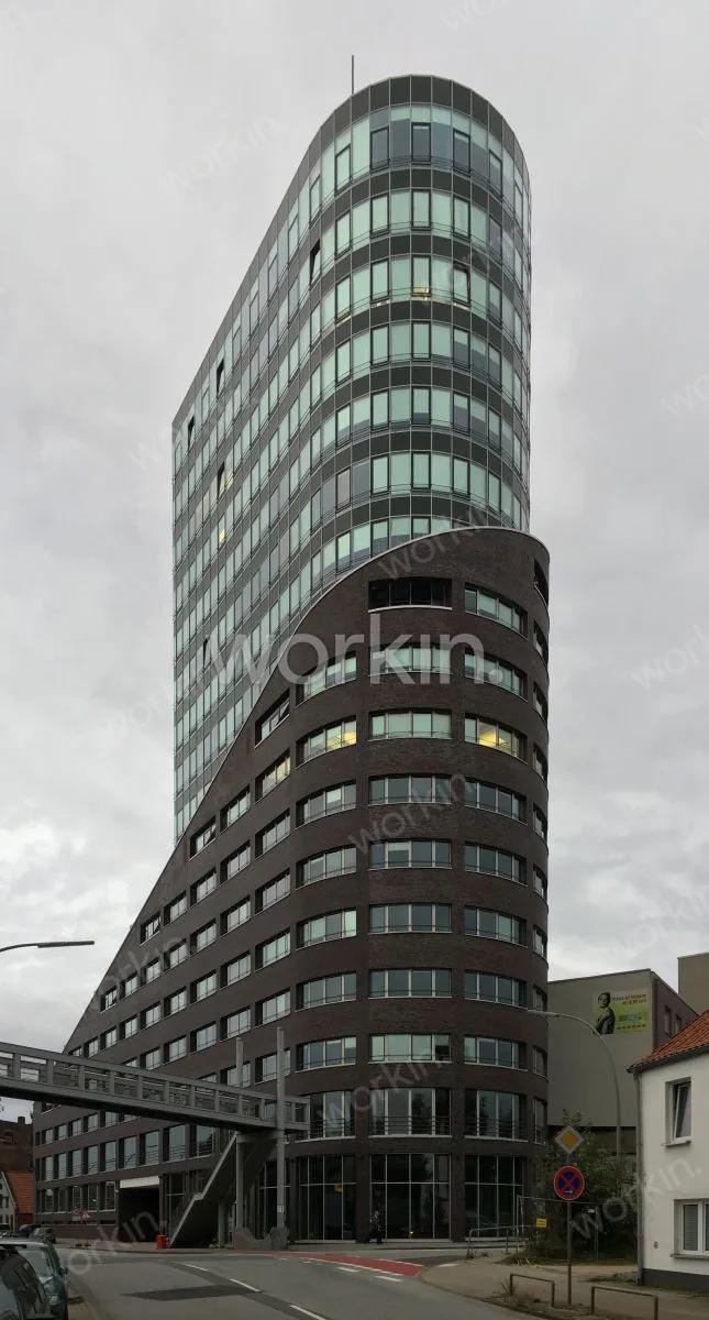 Büro mieten Hamburg-Harburg: Channel Hamburg, Karnapp 25. nahe Harburg Rathaus
