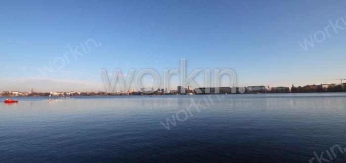 Büro mieten Hamburg-Rotherbaum: 1st Außenalster, Alsterufer 33. nahe Fontenay. Foto 3