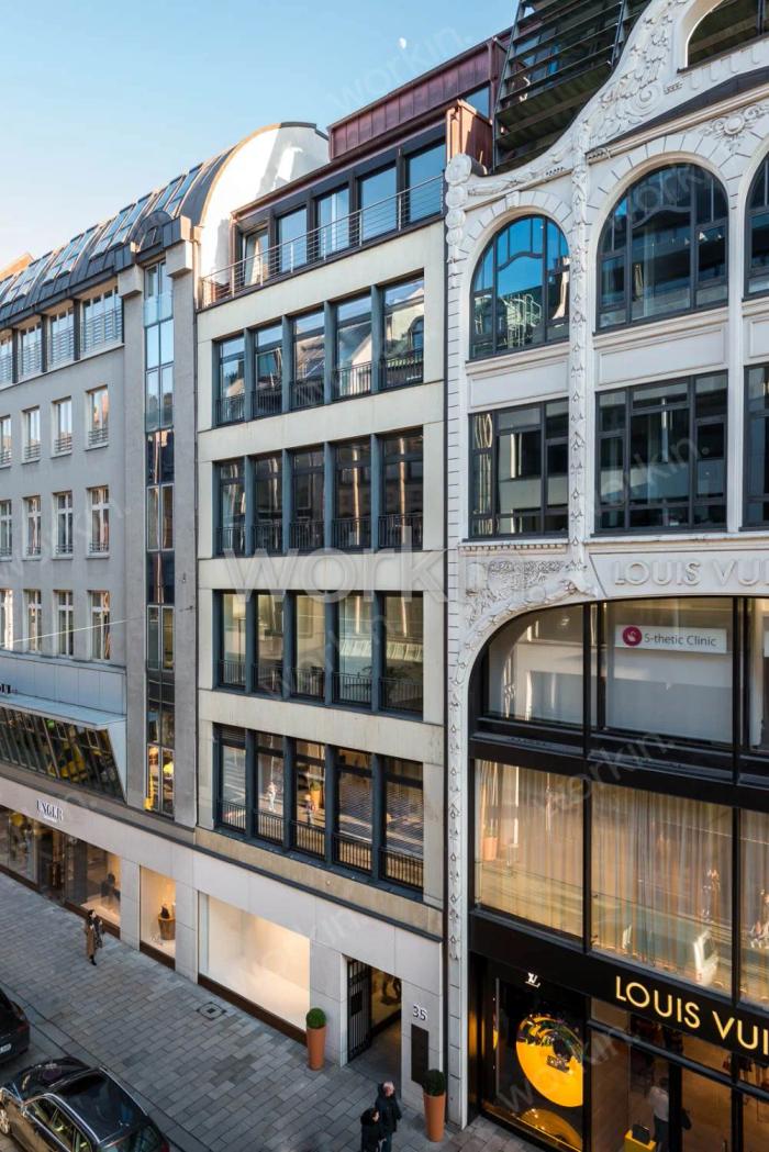 Büro mieten Hamburg-Neustadt: Exklusiv HH, Neuer Wall 35. nahe Jungfernstieg. Foto 2